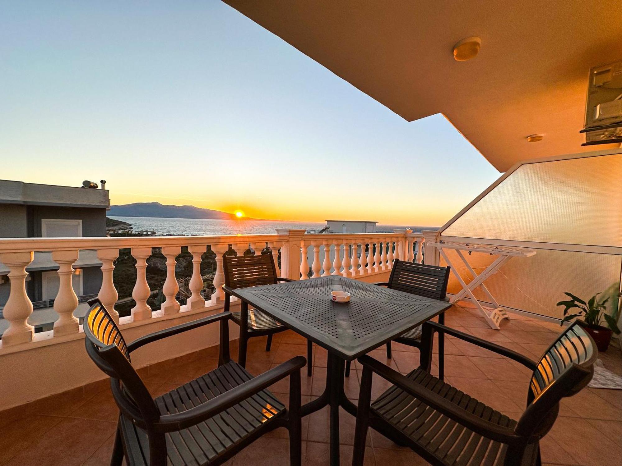Parid Appartments Sarandë Buitenkant foto
